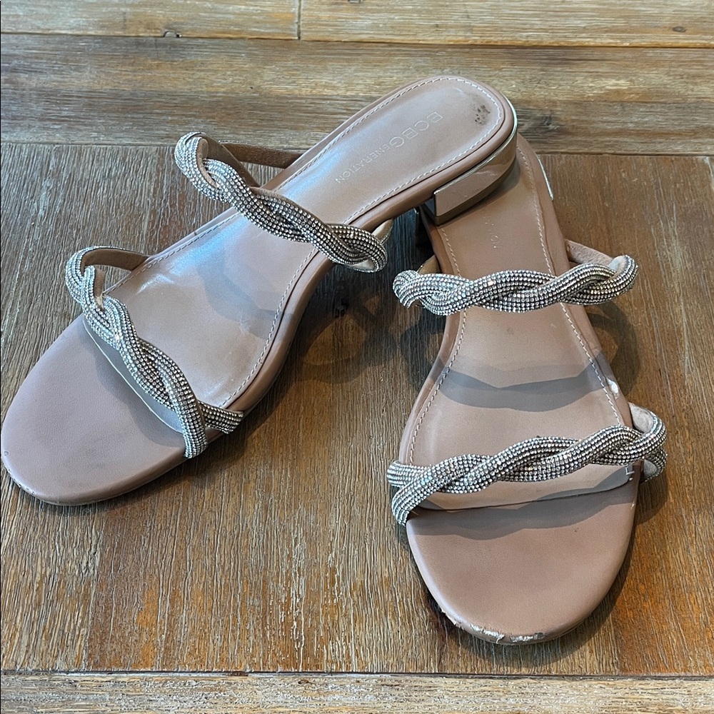 BCBGeneration crystal sandals